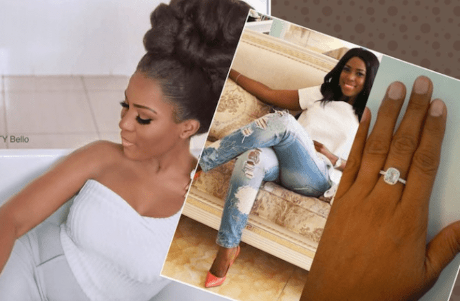 Celebrity Blogger Linda Ikeji Reportedly Engaged To Ex Boyfriend (Photo)