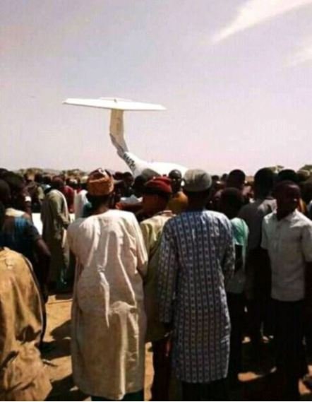 Nigeria Air Force Plane Crashes In Kaduna (Photos)