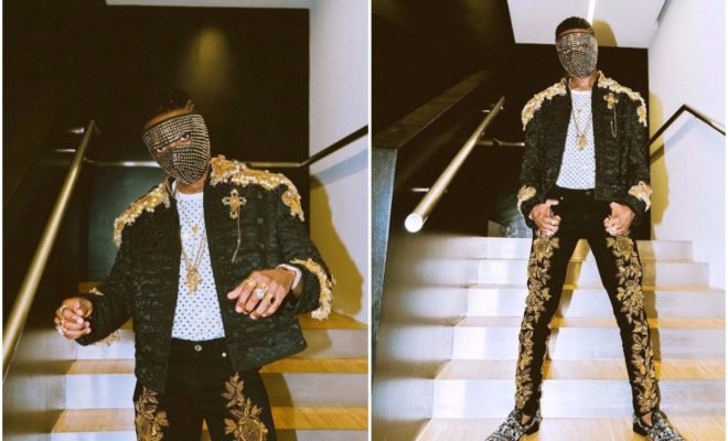 Wizkid looking stainless modelling for Dolce and Gabbana in Italy (Photos)