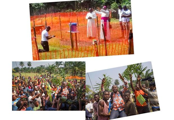 Catholic priest who was infected with Ebola virus, survives