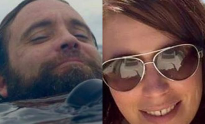 Photos of couple who died while taking selfie