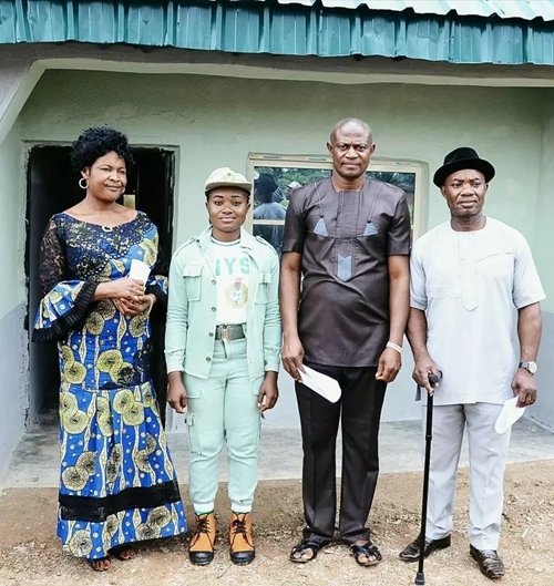 Kaduna Confers Chieftaincy Title On NYSC Member Who Built A Lodge For Community