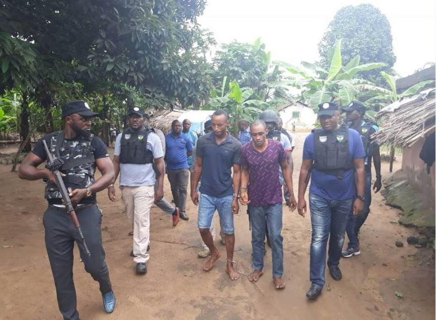 The Moment Kidnappers And Killers Of NNPC Staff Were Caught ( See Photos)