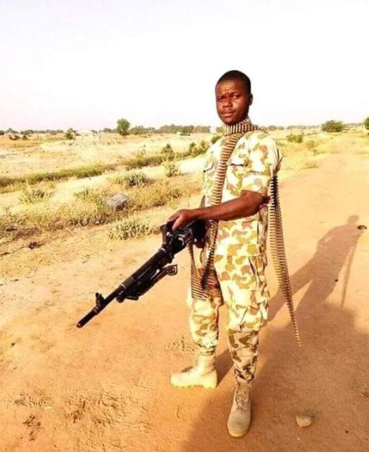 Touching: See Photos Of A Soldier Killed By Boko Haram Yesterday