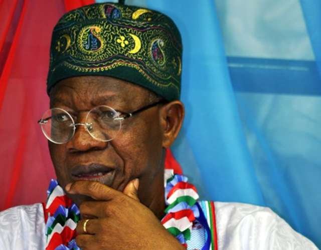 See Photo of Lai Mohammed Sleeping On Live TV During Independence Day Meeting Today, Hits the Internet