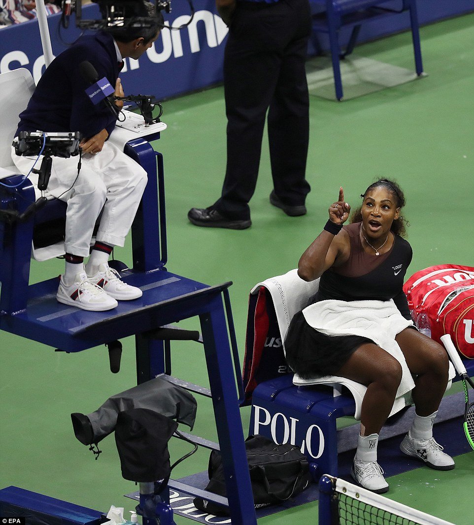 Serena Williams Fined $17,000 For US. Open Final Outburst