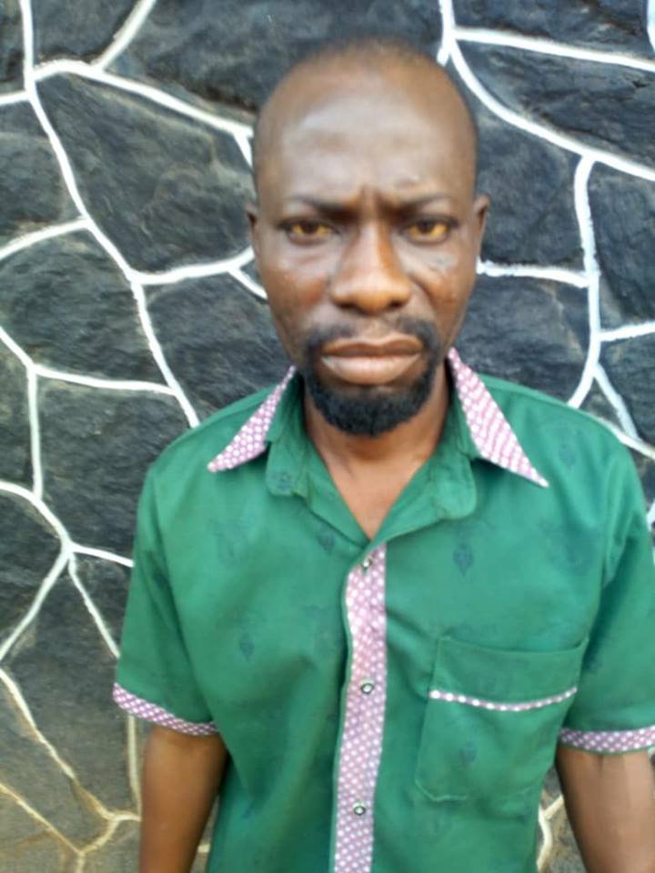 38-Year-Old Man Caught Raping 6-Year-Old Girl Inside Bush In Ogun (Photo)