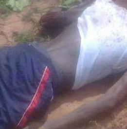 Yahoo Boy On The Run After Chopping off Old Man’s Head and Manhood in Benin (Graphic Photos)