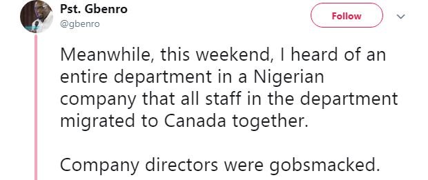 Lagos Company Owner Frustrated as All His Workers Dumps Him for Canadian Visa Last week