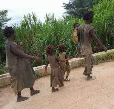 Mentally ill Family of 5 Who Went Viral Last Week, Gets Help from Cross River Govt (Photo)