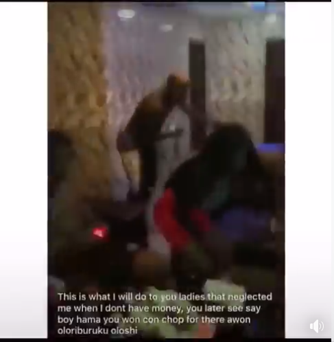 Nigerian Man Flogs And Chases Lady Out Of His Apartment. Photos