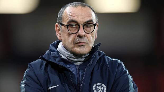 What Chelsea Manager, Sarri Did To His Players After Suffering Huge 4:0 Defeat To Bournemouth