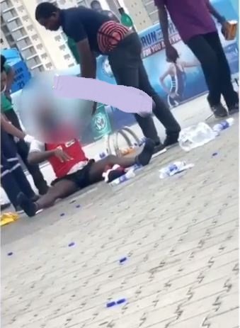 Shock As Participant Runs Mad In Broad Daylight At The 2019 Lagos City Marathon (Video)