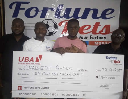 22-year Old LAUTECH Student Wins N10 Million In Online Sport Betting