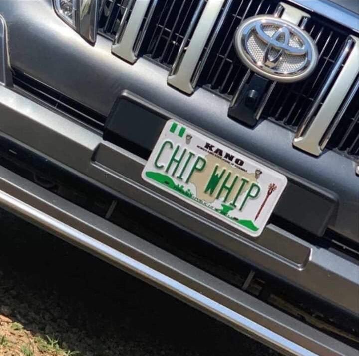 What FRSC Boss Said About Viral ‘Chip Whip’ Number Plate