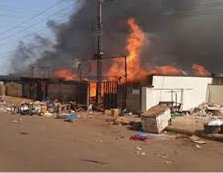 One Dead As Fire Razes Six Buildings In Osun