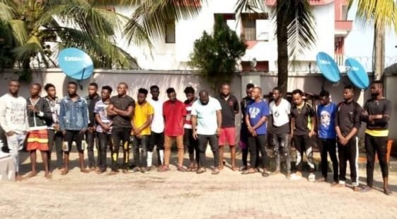 Students, Teachers Arrested As EFCC Storm Yahoo Boys Academy In Akwa Ibom [Photos]