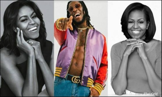 “Burna Boy’s Song Gives Me Extra Workout Boost” – Former US First Lady, Michelle Obama