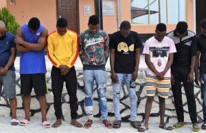 EFCC Arrests 17-Year-Old Yahoo Boy, 7 Others In Ibadan [Photos]