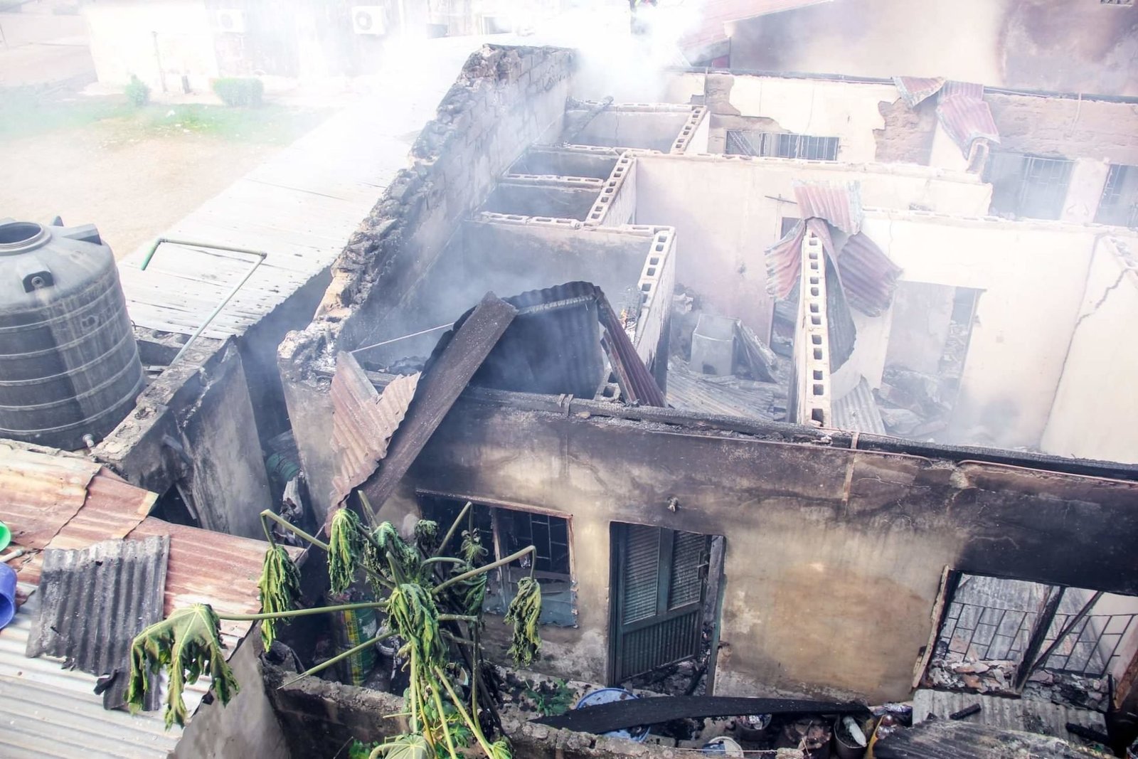 How Fire Destroyed CAC Mission House, Properties Worth Millions In Osogbo (Photos)