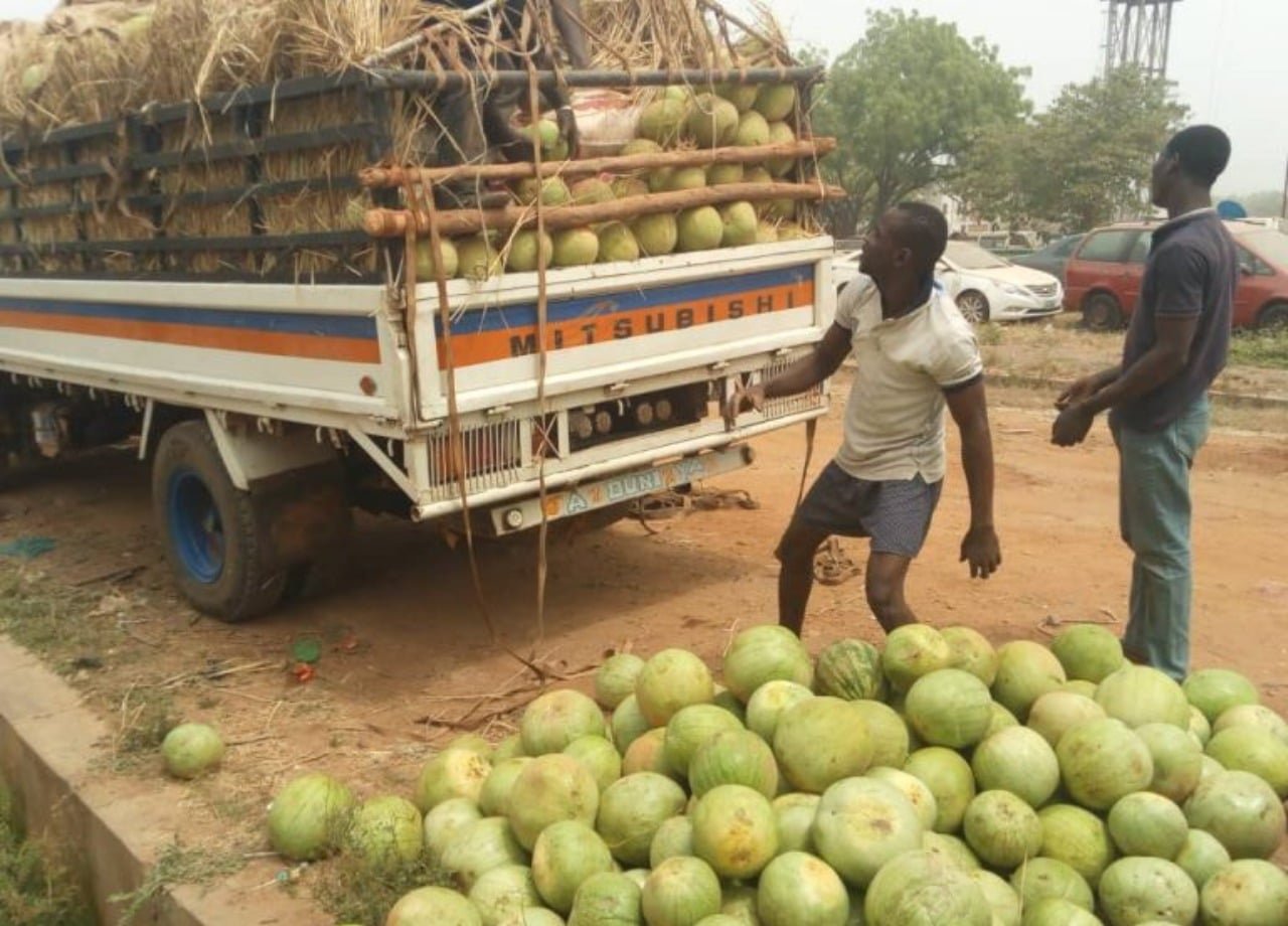 Customs Intercepts 400 Bags Of Smuggled Rice Concealed Under Water Melons