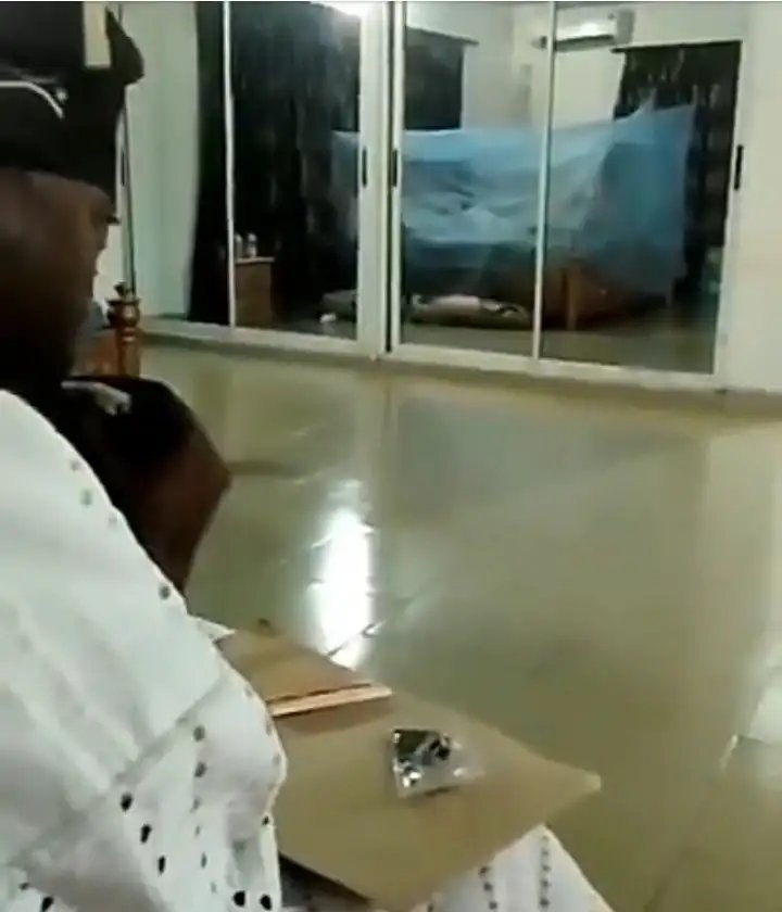 Video purportedly showing Oluwo of Iwo rolling up a joint is leaked by his ex-wife