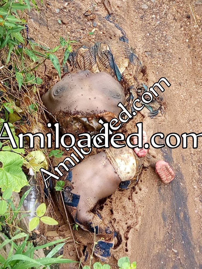 Heartlessness: Dead Bodies Of Mother, Child Found Inside Gutter In Osun (photo)