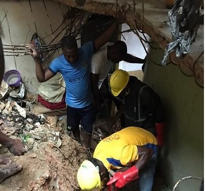 Two kids killed, 10 injured in Lagos building collapse