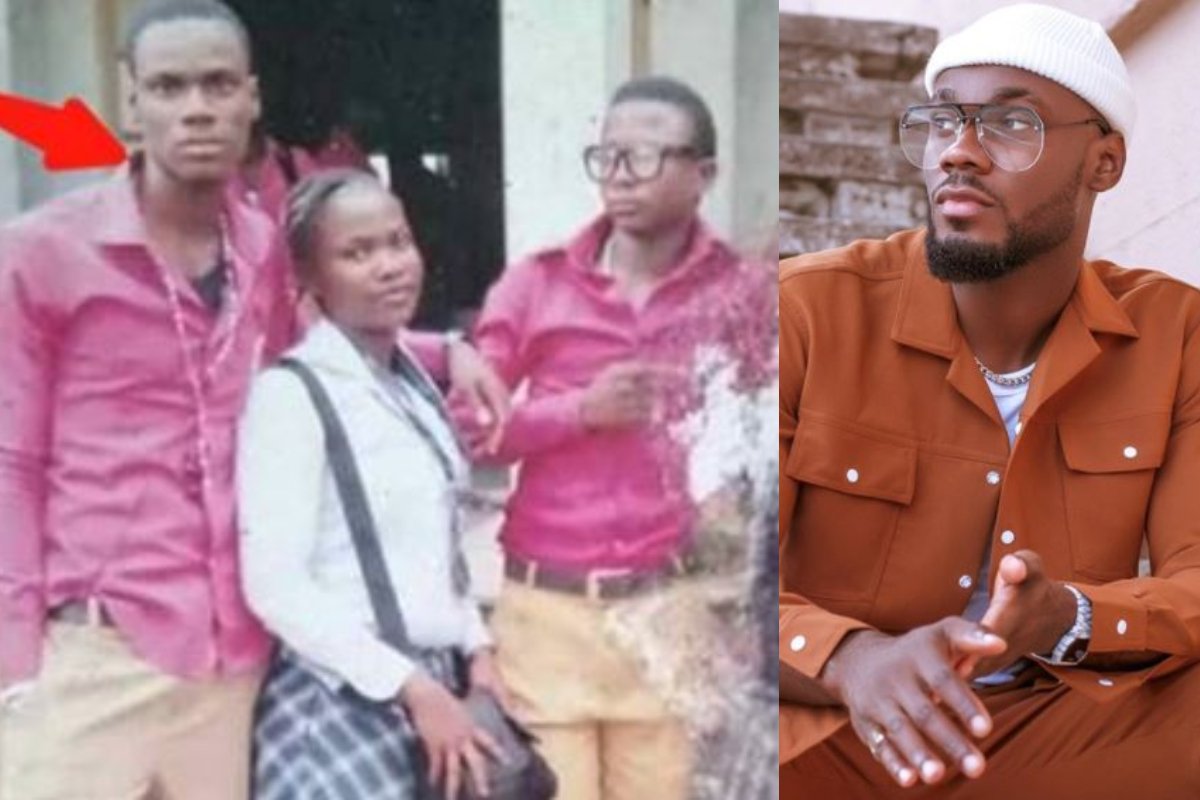 Check Out Throwback Photo Of BBNaija Star, Prince In Secondary School That Has Got People Laughing