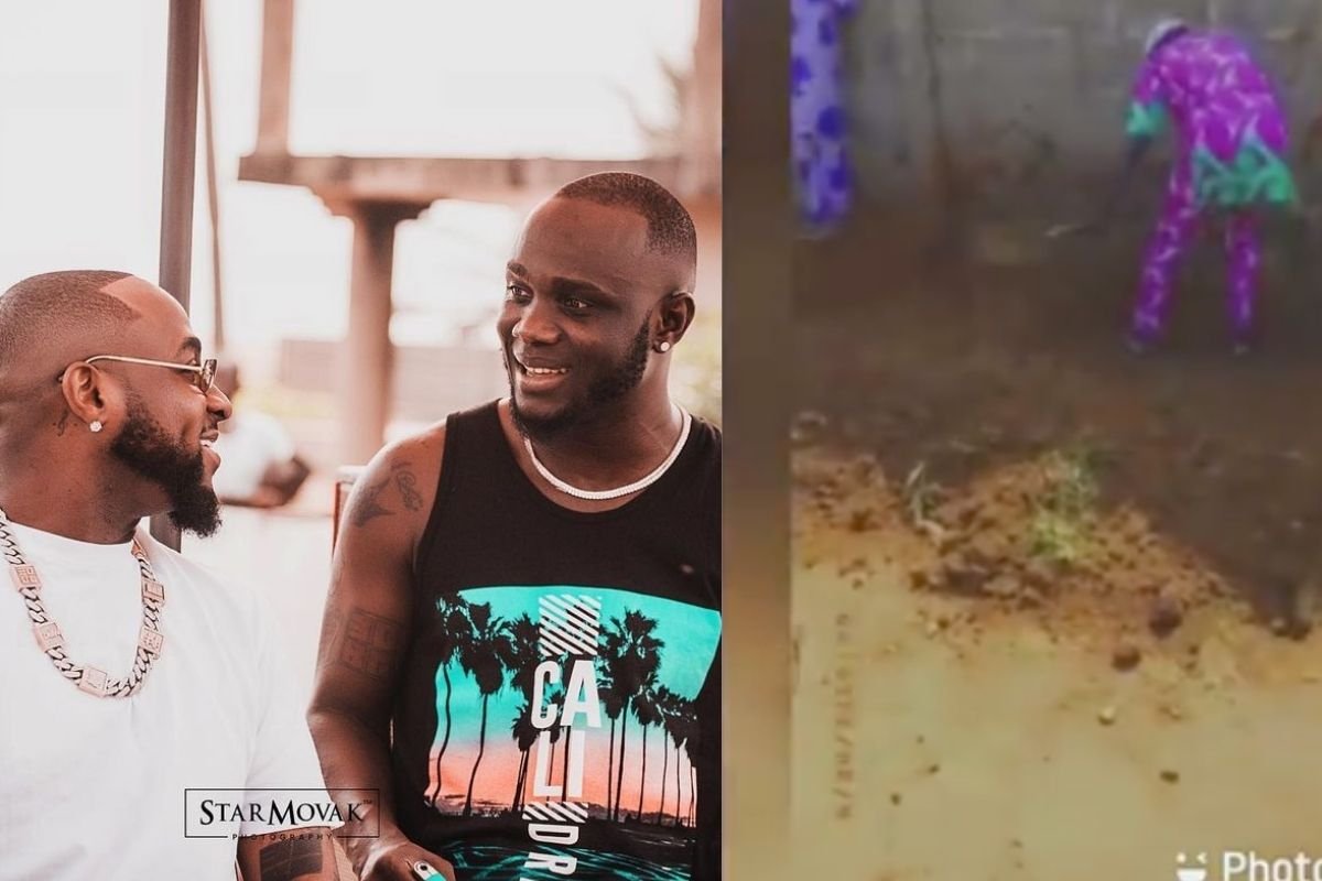 Obama DMW Burial: Davido’s Aide laid to rest (Video)