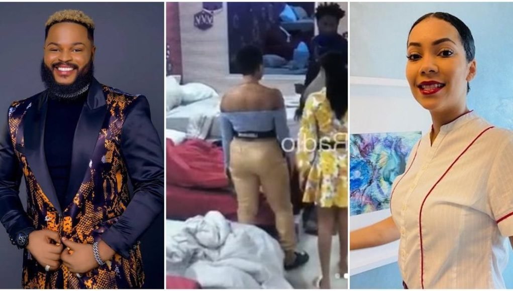 BBNaija S6: “That’s very rude” – Housemates reprimands Maria for throwing away the food WhiteMoney served her (Video)