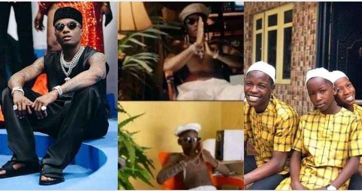 “Which one be original abeg” — Reactions as Ikorodu Bois recreate Wizkid’s Essence ft. Tems video