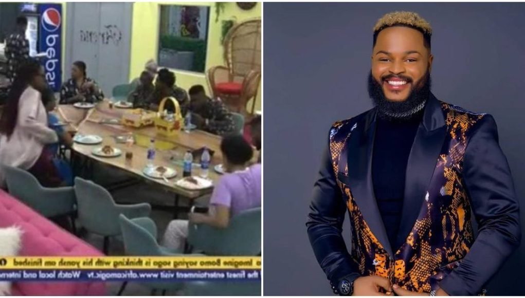 BBNaija S6: WhiteMoney flouts Pere’s order, cooked at midnight for himself while other housemates joined him to dine