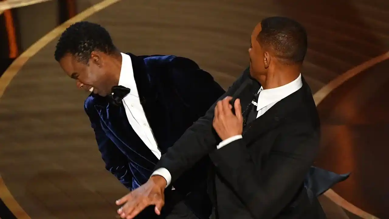 Moment Will Smith Slaps Chris Rock On Oscars Stage [WATCH]