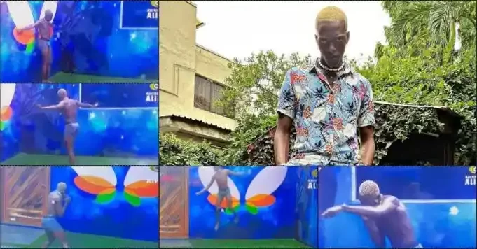 #BBNajia7: Speculations Trail Hermes’ Dramatic Performance in The Rain (Video)