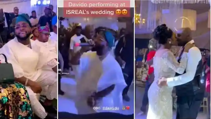 Video: Davido And Chioma Perform ‘Assurance’ At Israel DMW’s Wedding