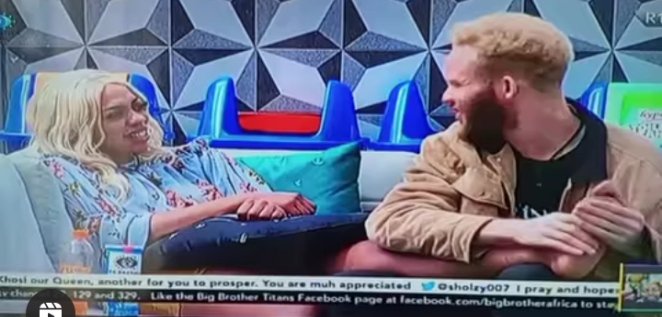 BBTitans S1: Ah Ah Your Hands Are So Soft – Khosi Tells Ebubu As He Gives Her A Foot Massage (Video)