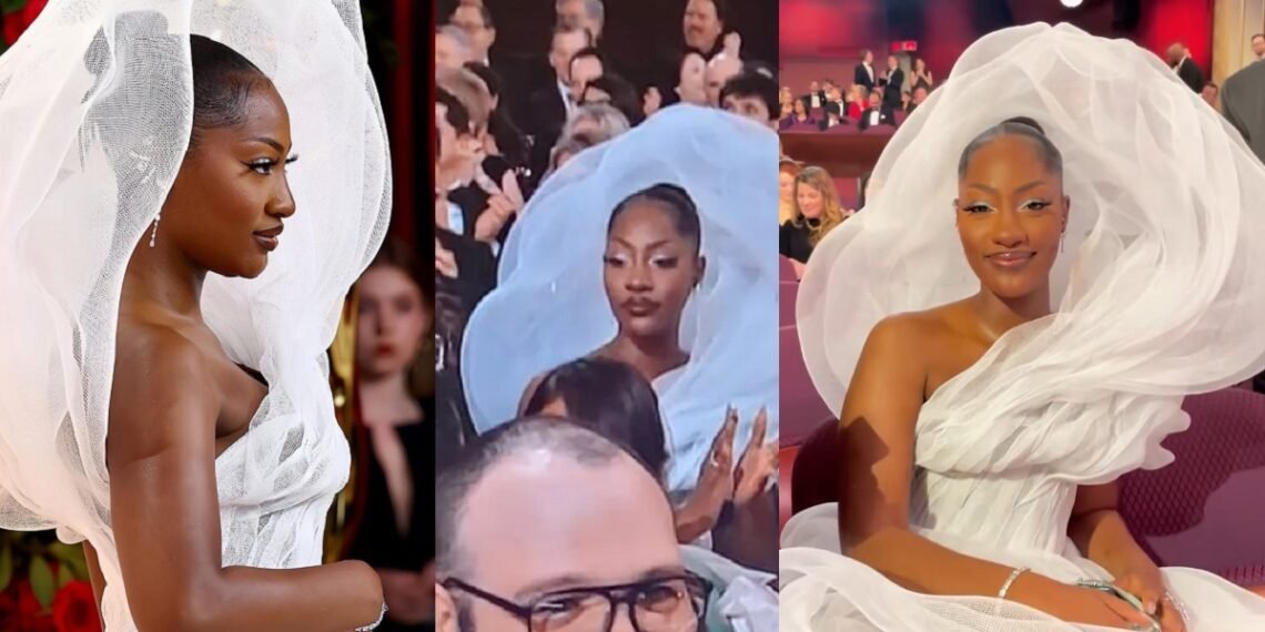 Oscars 2023: Mixed Reactions Trail Nigerian Singer Tems’ Dress