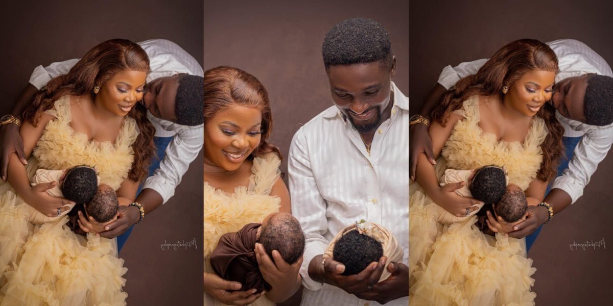 “I shed tears of happiness” Adeniyi Johnson emotional over the magnitude of love his twins’ have received