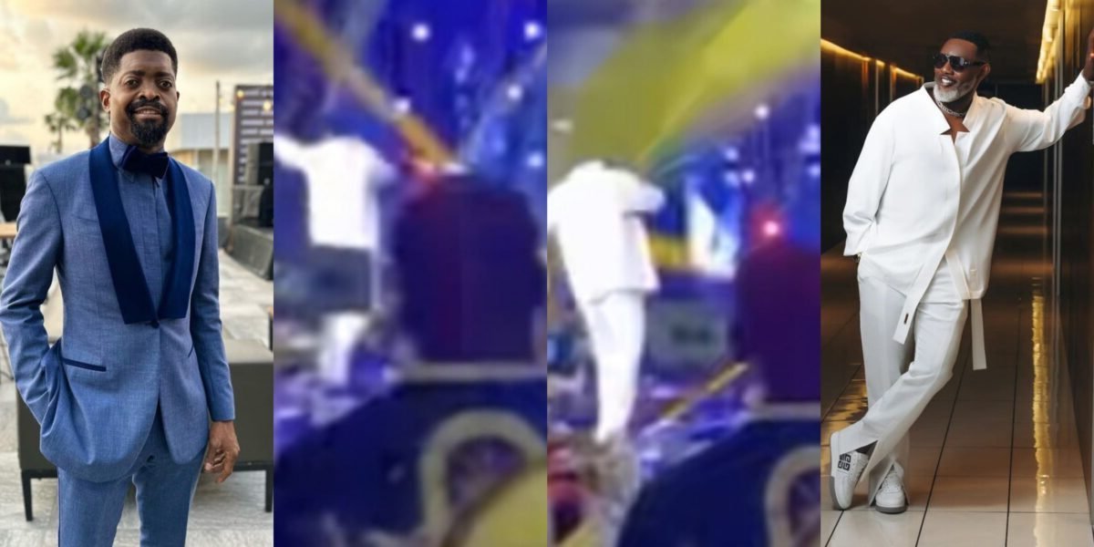 “You are my guy” Ayo Makun dedicates song to Basketmouth at his concert (Video)