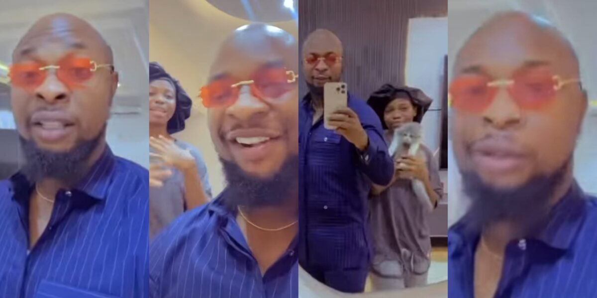 “Single people, I won’t be visiting you” Skitmaker MC Lively disses his single friends as he storms Taooma’s house (Video)