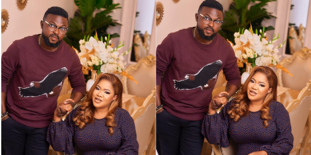 Toyin Abraham shows united front with Husband, Kolawole Ajeyemi despite break up rumors