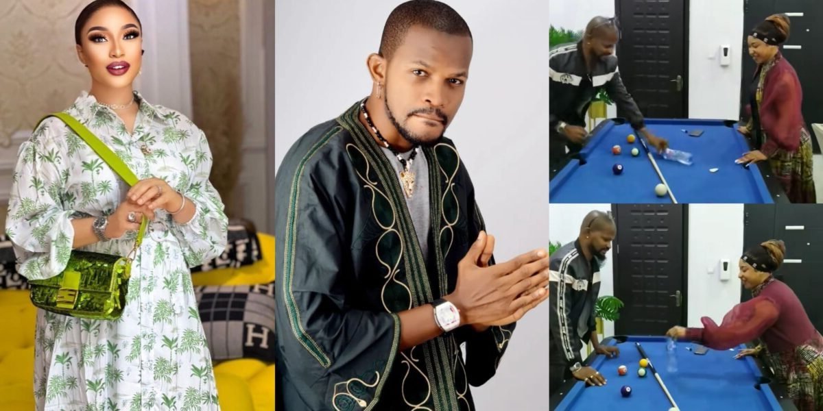 Uche Maduagwu emotional as Tonto Dikeh gifts huge amount to support his business