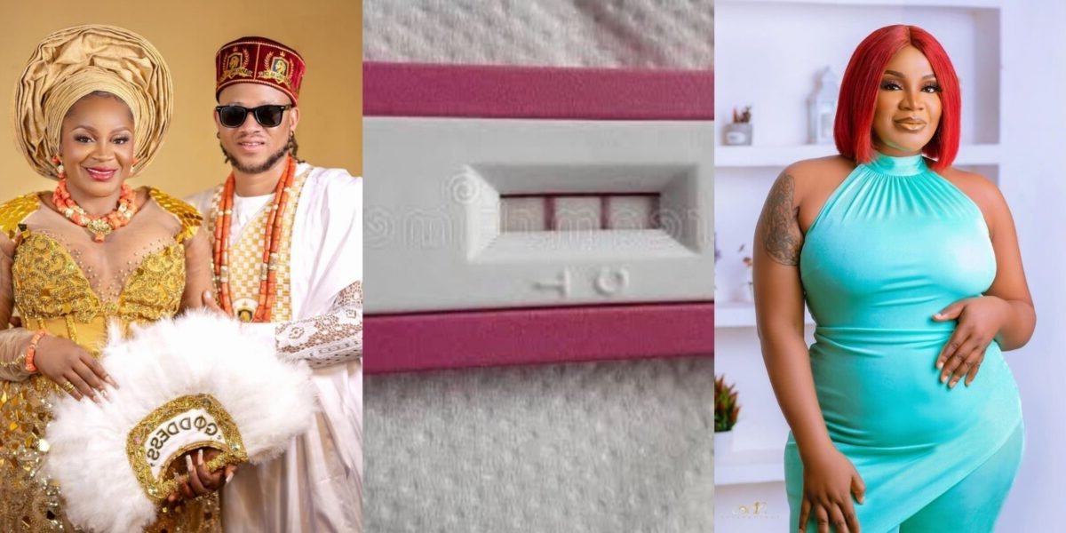 “You are the Mightiest man in a young body” Uche Ogbodo hails husband, Bobby Marris as she announces pregnancy