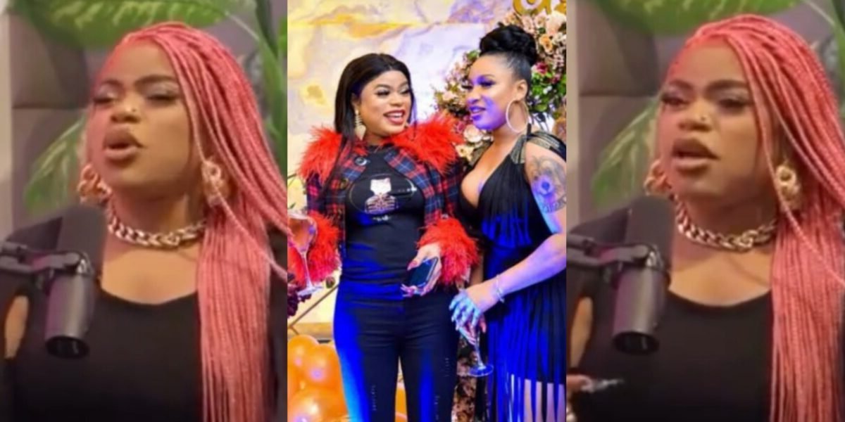 Bobrisky feels remorse over split with BFF, Tonto dike, spills all details(Video)