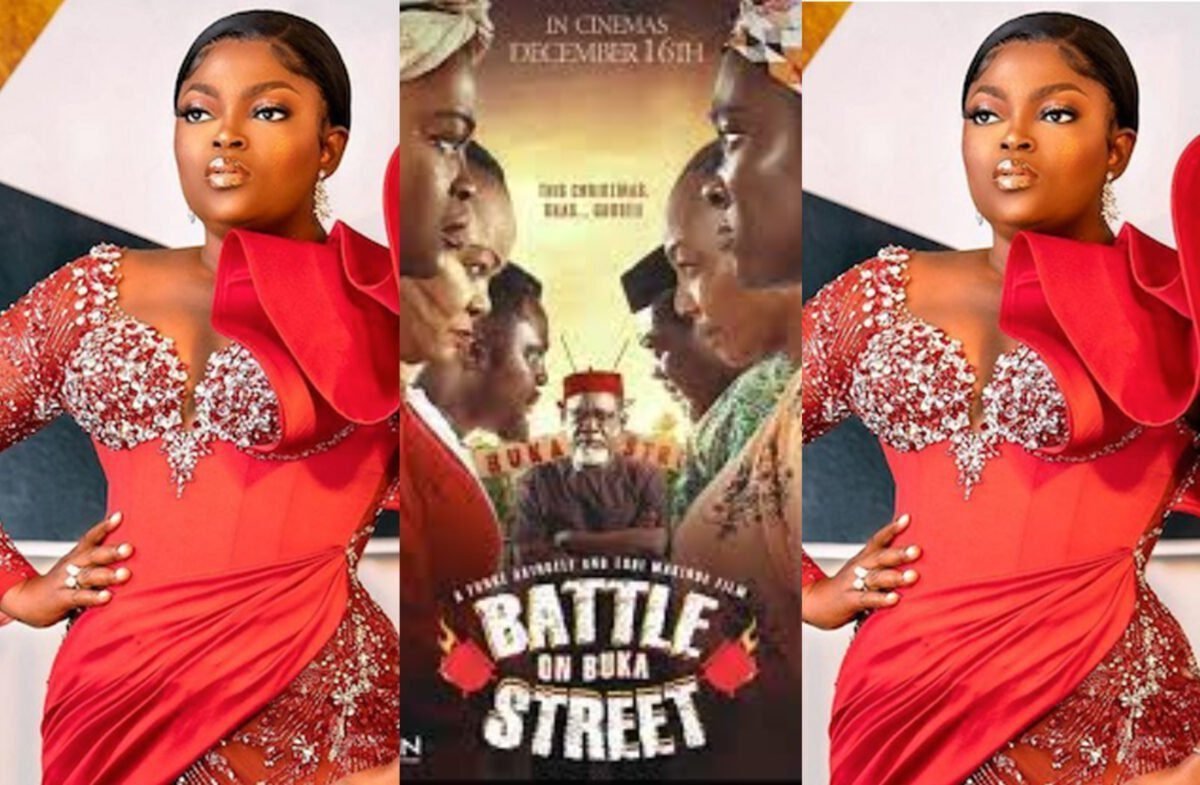 Funke Akindele reacts to “Battle on Buka Street” bagging 10 nominations at AMVCA