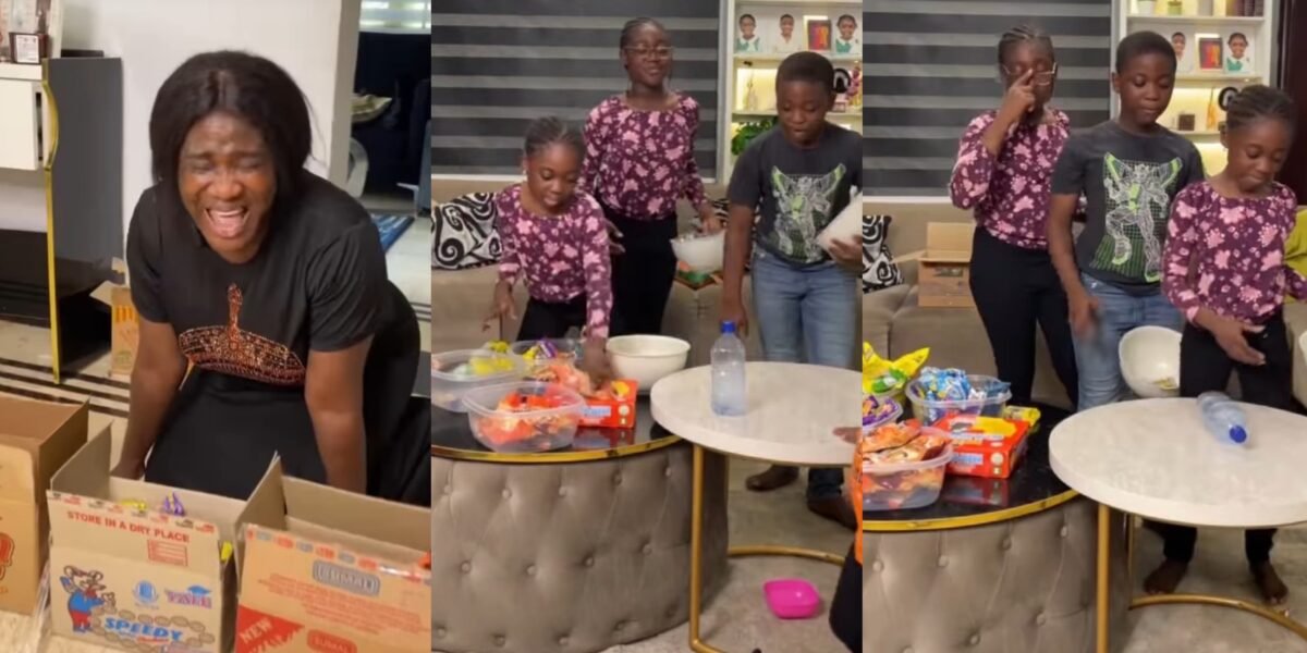 “What bottle flip challenge has caused in my house” Mercy Johnson laments (Video)