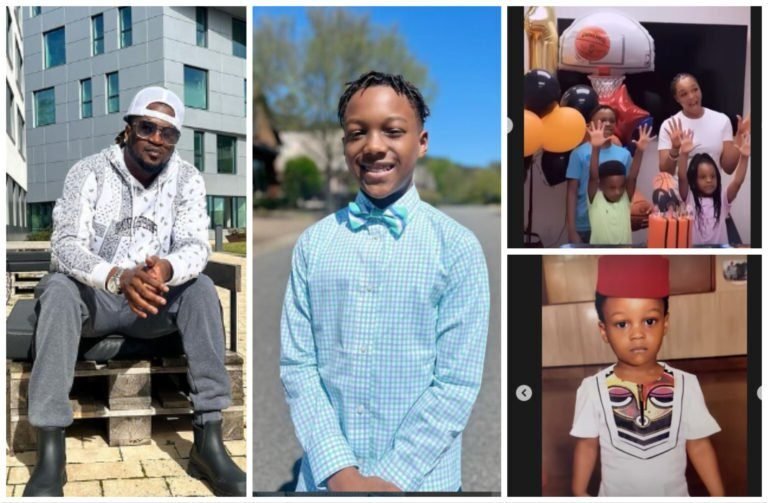 Paul Okoye celebrates son, Andre’s birthday with prayers (Photos)