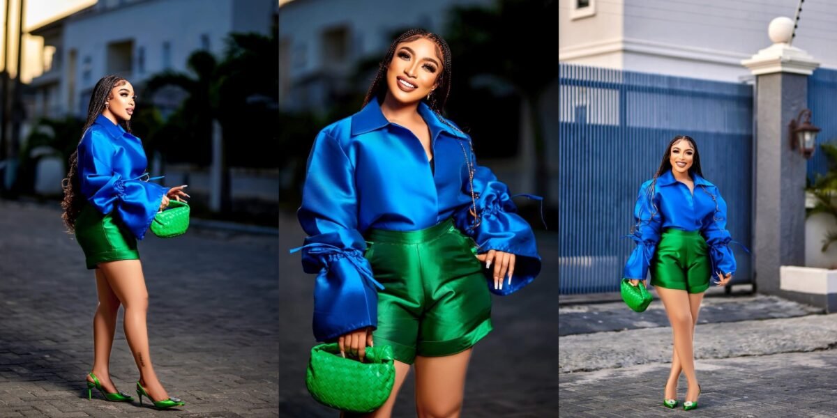 Tonto Dike brags about her life as she steps out looking glamorous