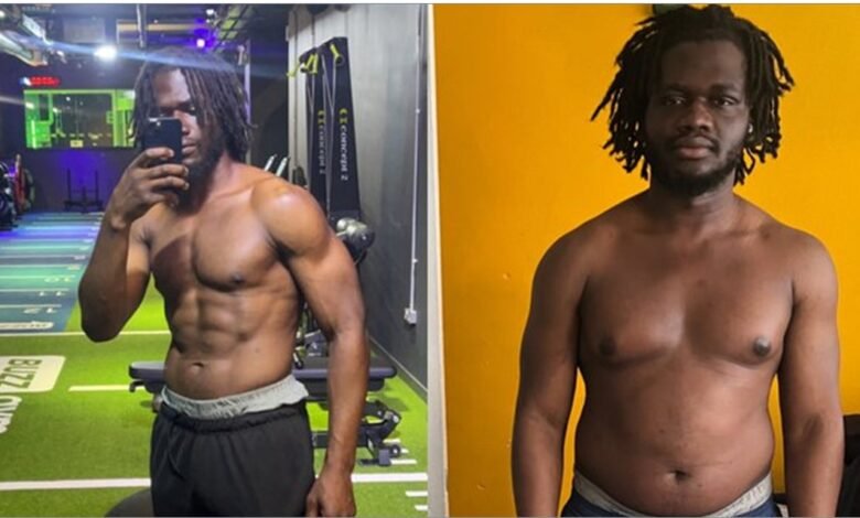 Photos Nigerian Man Goes From Having Potbelly To Six Packs In Just 5 Months Ngnews247 